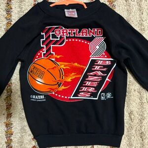 RARE FIND vintage Portland Trailblazer kids sweater